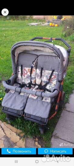 Детские коляски для двойни бу