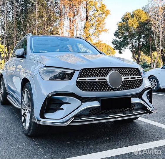 Губа сплитер обвес бампер GLE 63 coupe AMG c167