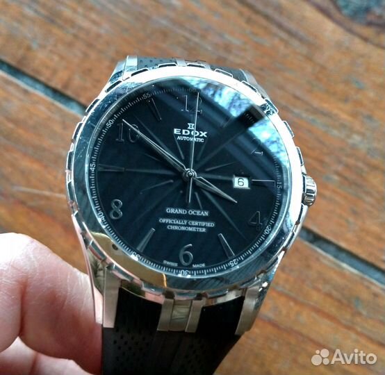 Edox Grand Ocean Chronometer 45 мм Оригинал