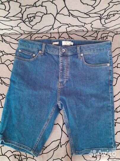 Джинсовые шорты Topman