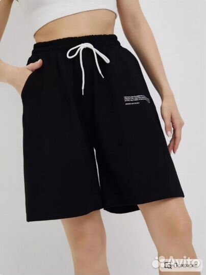Шорты женские новые черные и фиолетовые