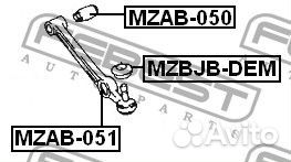 Пыльник опоры шаровой нижнего рычага 34x25x15