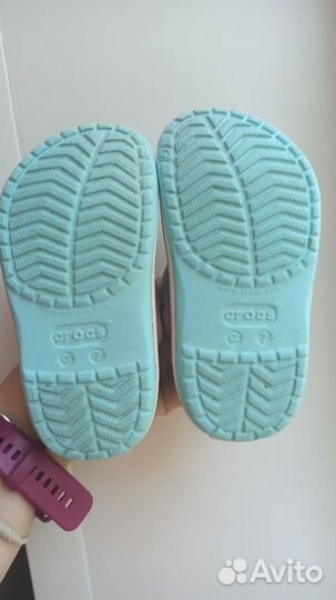 Crocs кроксы сабо детские c7 24