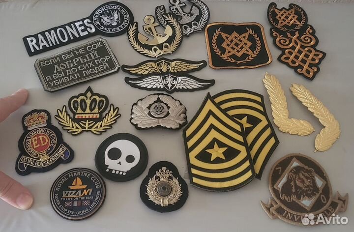 Нашивки патчи шевроны