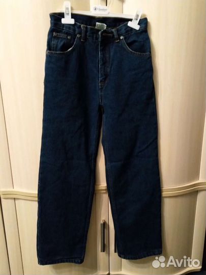 Джинсы на подкладе детские на худенького ребенка