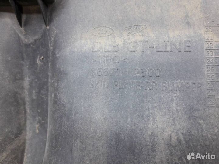 Накладка бампера задняя Kia K5 DL3 2019