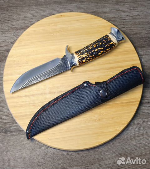 Нож охотничий. Cтaль 65Х13. Oтличнoe kaчecтво