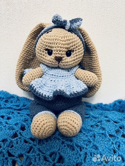 Зайка ручной работы