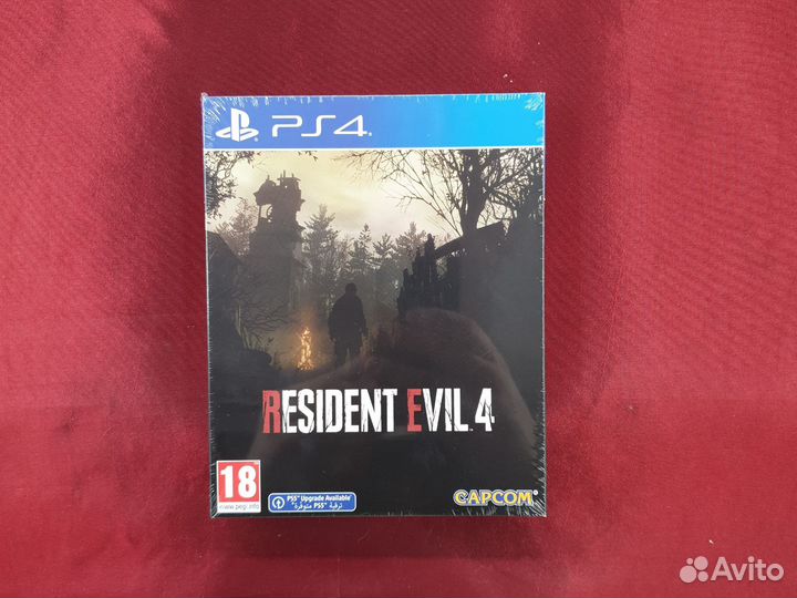 Resident evil 4 remake steelbook edition ps4