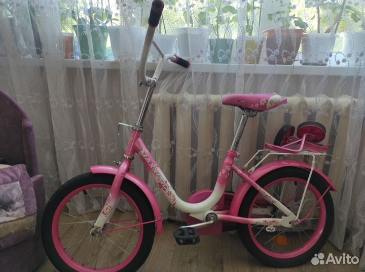 Детский велосипед для девочки с 5 лет до,8
