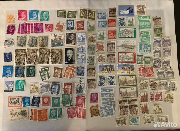 Марки разных стран