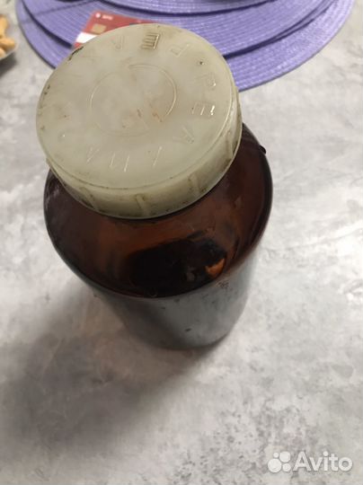 Банка 1,0 литра янтарная