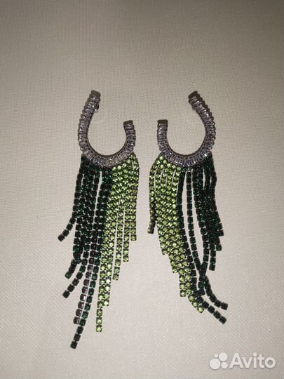 Серьги длинные