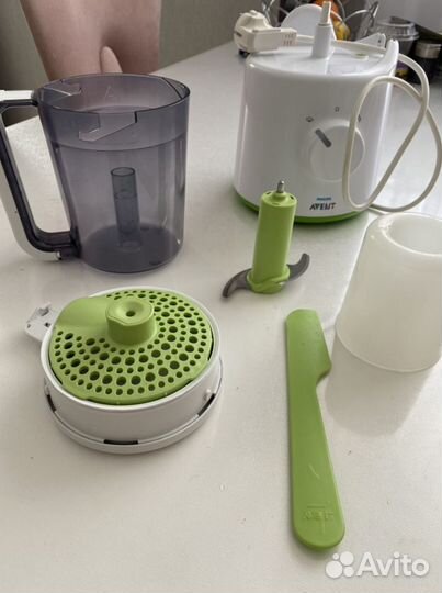 Пароварка блендер philips avent 2 в 1 SCF 870/22