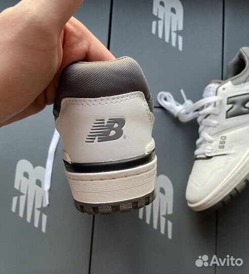 Кроссовки New Balance 550 White Grey 5,5-8,5us