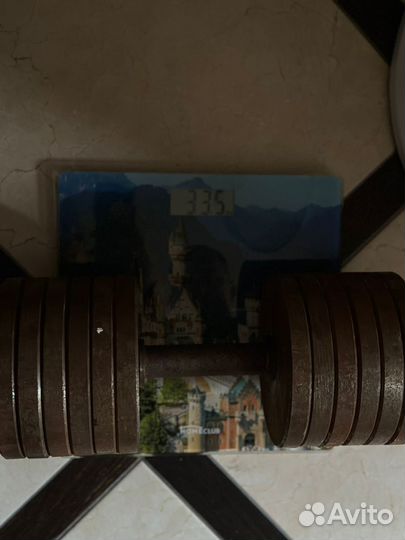 Гантели разборные