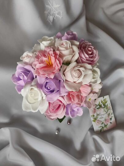 Мыльные розы букеты