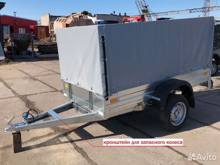 Прицеп сст 2,2х1,3 с тентом