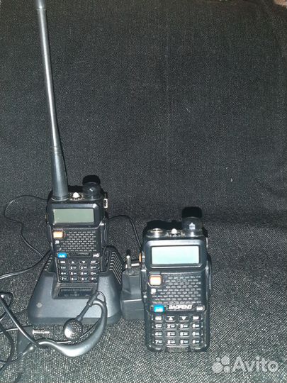 Рации baofeng uv 5r с гарнитурой