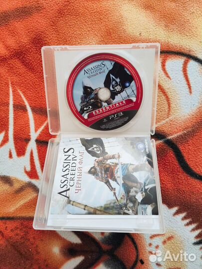 Диск Assassin's creed Black Flag ps3