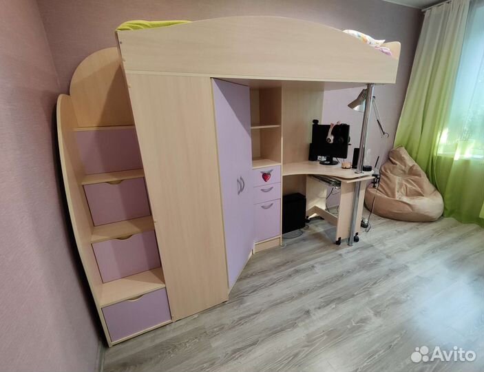 Кровать-чердак