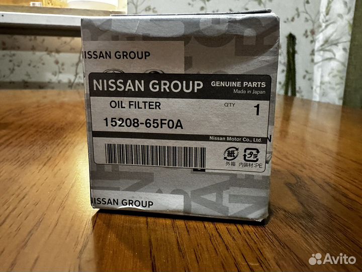 Nissan 15208-8066R масляный фильтр на ниссан