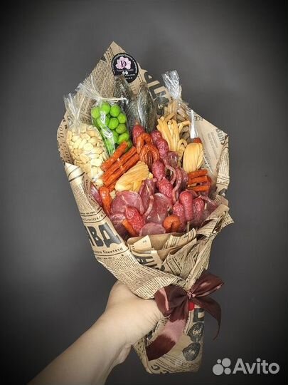 Мужской подарок. Букет к пенному