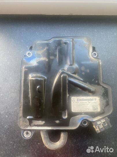 Блок ism на mercedes W221