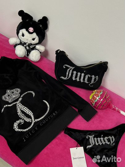 Juicy Couture кофта, сумка, трусы