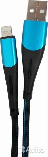 USB Кабель для Apple/iPhone Xs-019, 2A, Голубой