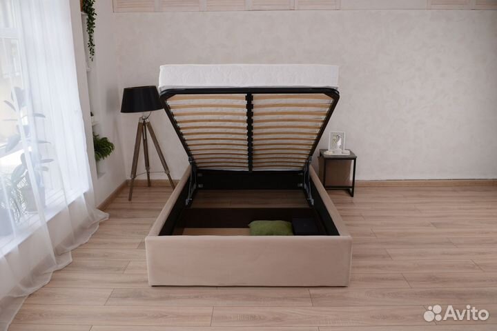 Кровать с подъемным механизмом + матрас 120х200