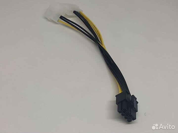 Дополнительное питание видеокарты 6 и 8 pin