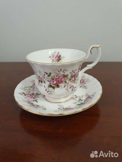 Чашка с блюдцем,английский фарфор,Royal Albert