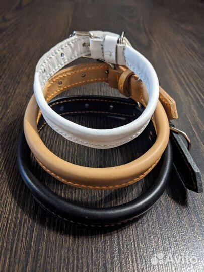 Ошейник для собак натуральная кожа