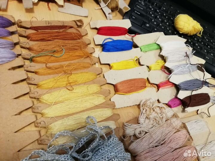 Нитки для вязания и вышивания