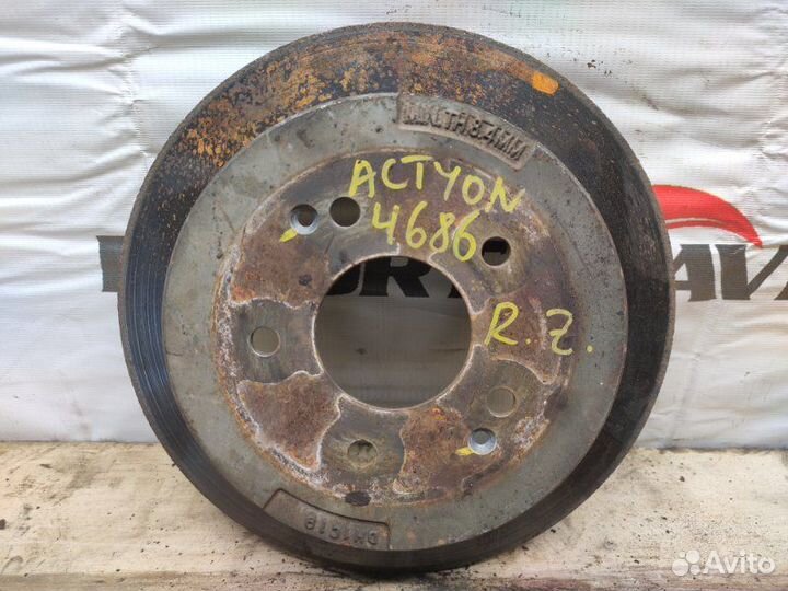 Диск тормозной задний Ssangyong Actyon CK D20DTF