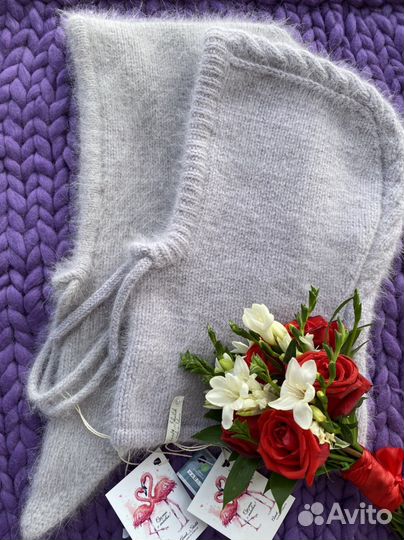 Капор из пуха норки