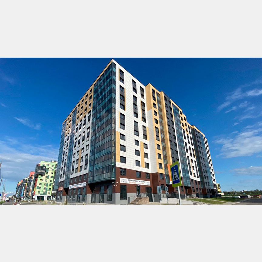 2-к. квартира, 65,3 м², 1/12 эт.