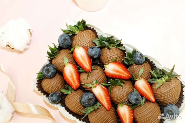 Клубника в бельгийском шоколаде