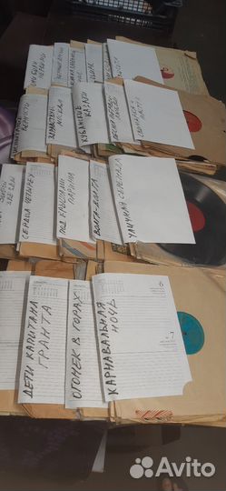 Патефонные пластинки песни из к/ф, иглы