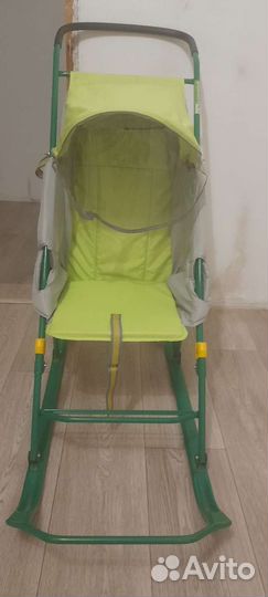 Коляска санки