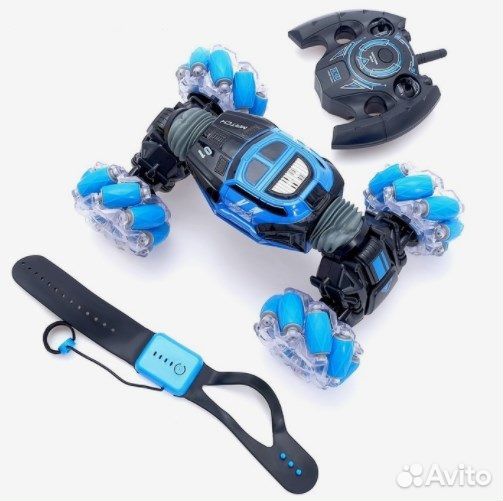 Машинка-перевёртыш с управлением жестами