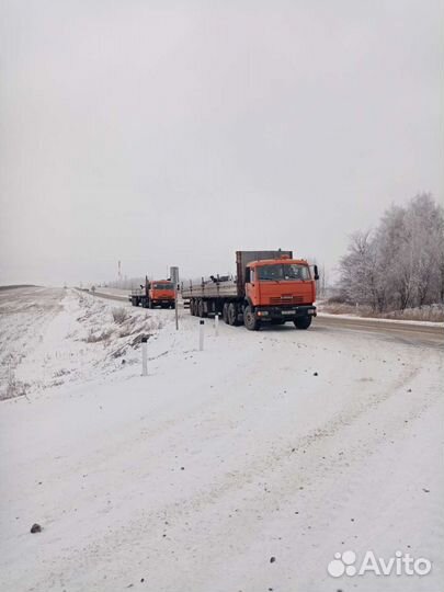 Полуприцеп открытый, длинномер 13.6м