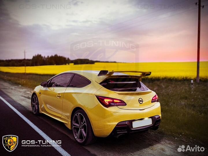 Тюнинг спойлер Xtreme на Opel Astra J GTC