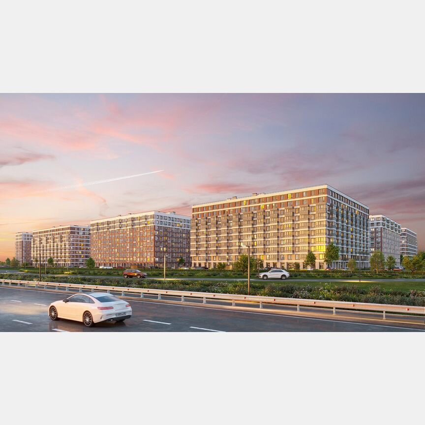 1-к. квартира, 36,3 м², 2/10 эт.
