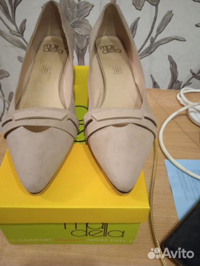 Туфли женские 41 натуральная замша