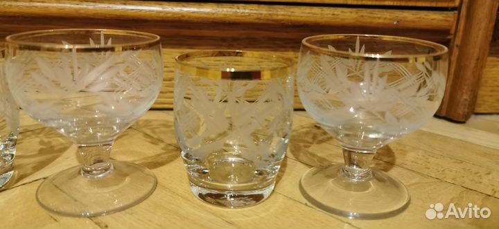 Хрустальные рюмки