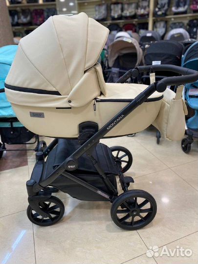 Коляска montana ecco (2 в 1) (riko basic) бежевый