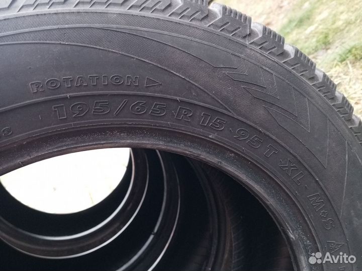 Зимняя резина бу 195/65 R15