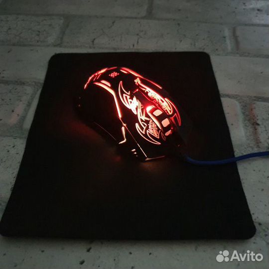 Мышь Игровая c подсветкой RGB (3200DPI ) (Bionic)